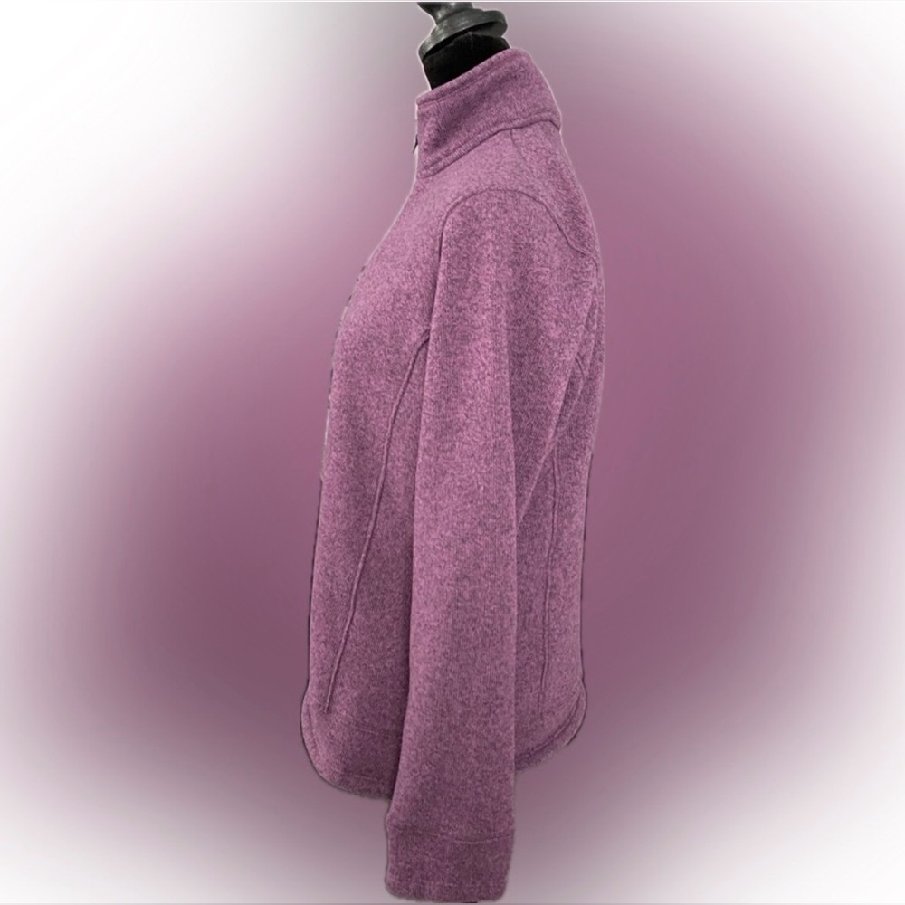 Lands’ End Sweater Fleece 1/4 Zip Pullover - EUC! - Picture 3 of 7